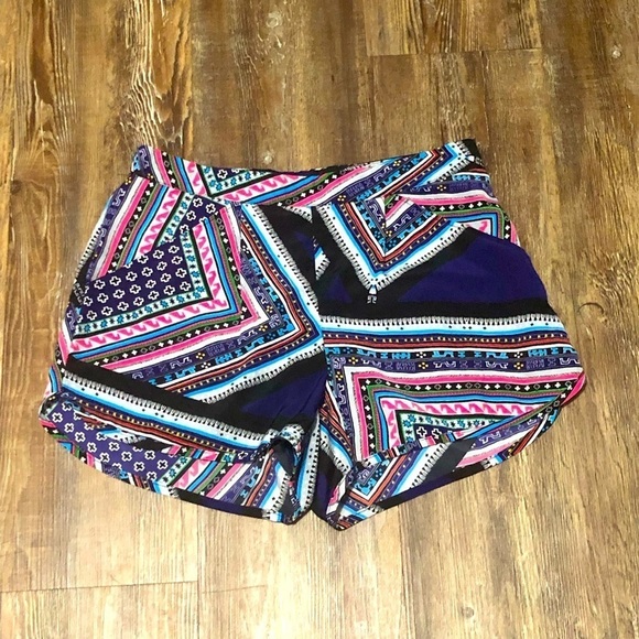 Buddy Love Shorts Women's Small Boho Bandana Lightweight High Rise - Picture 1 of 6